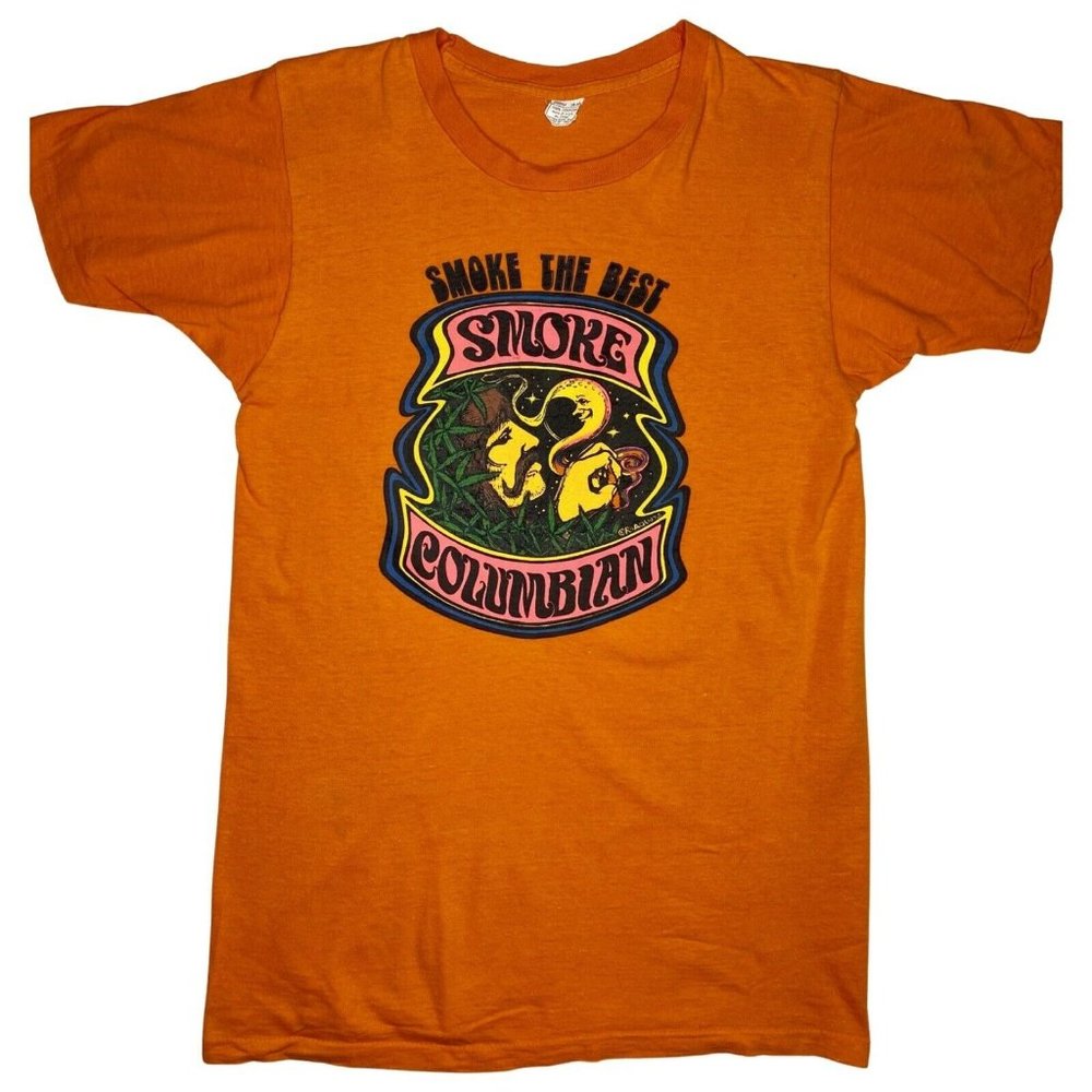 RARE  70s Vintage 1973 Roach “SMOKE COLUMBIAN" Marijuana Weed Authentic Original